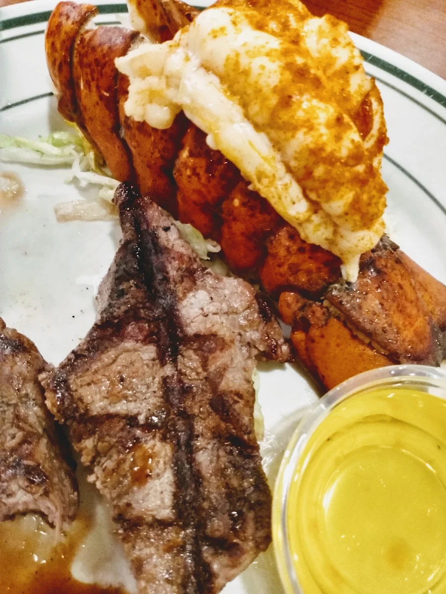 Steak and Lobster Tail