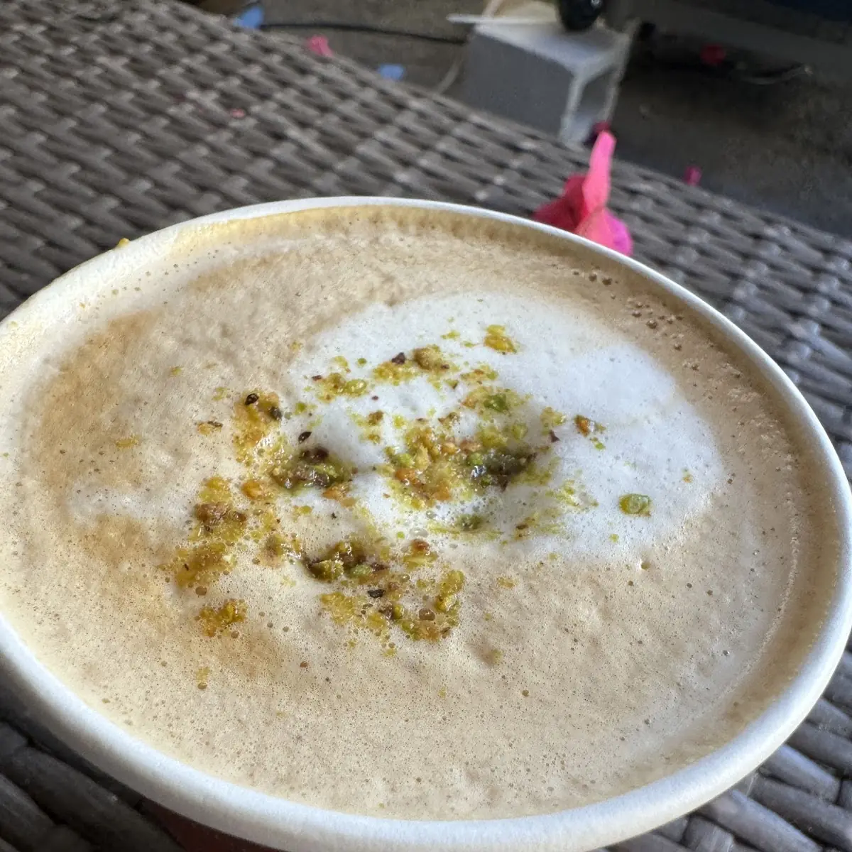 Pistachio Baklava Latte