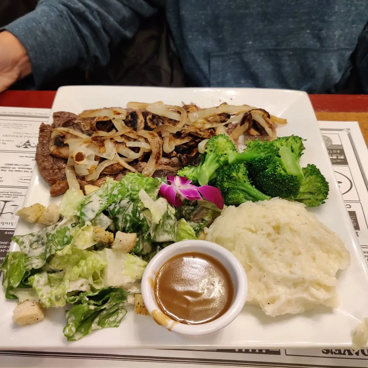 8oz Ribeye Steak Dinner