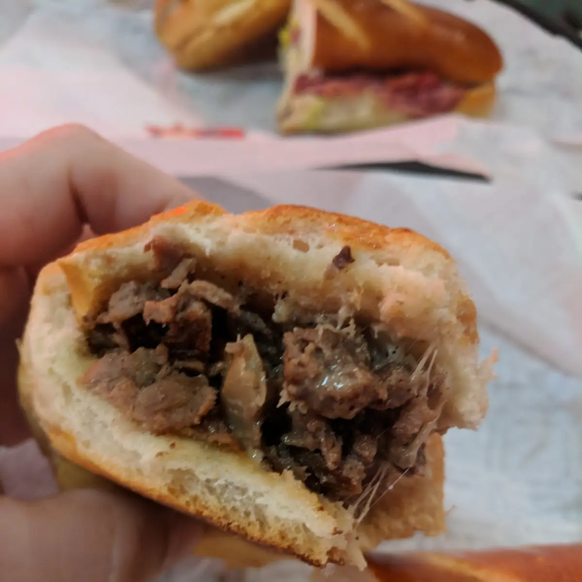 Cheese Steak Hoagie