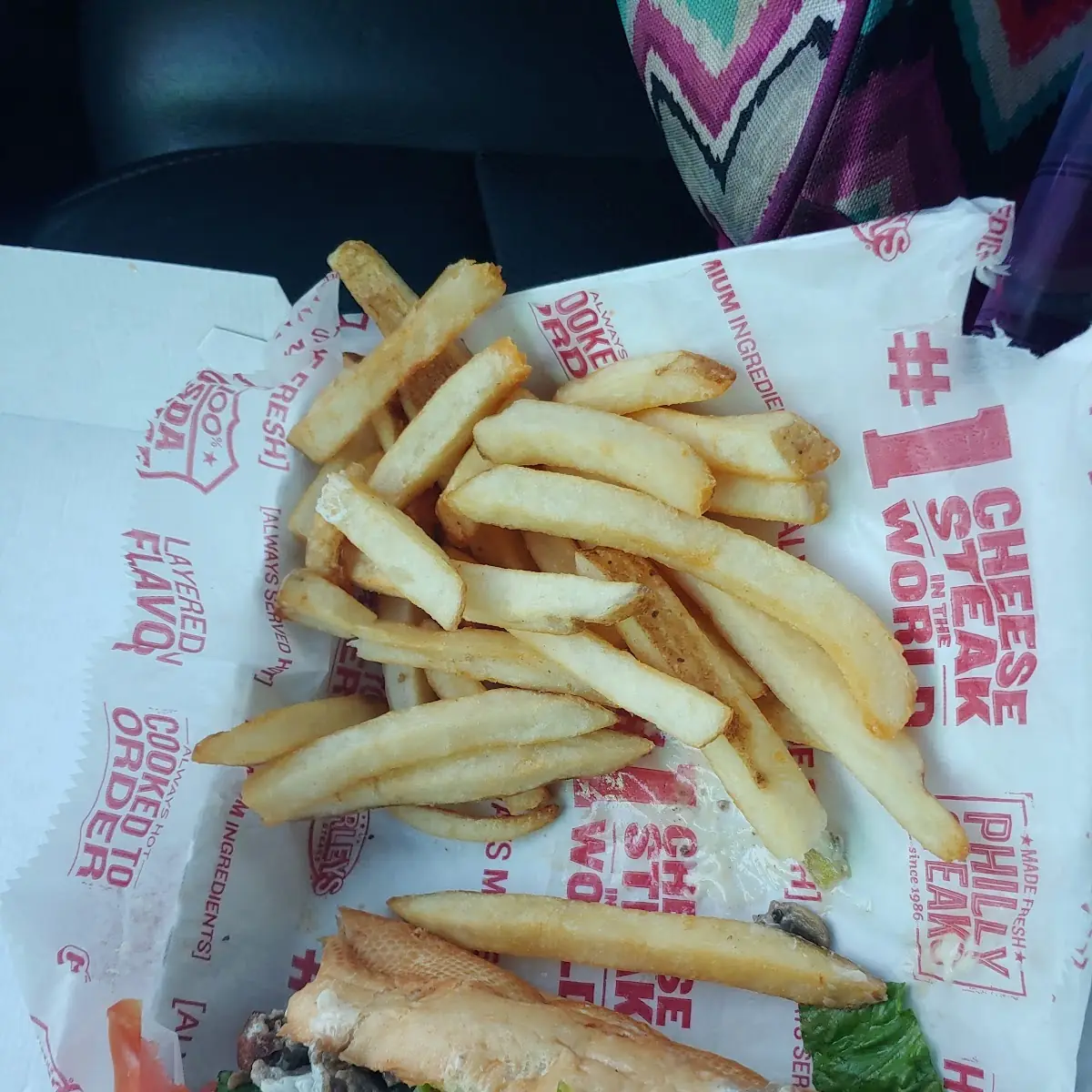 Philly Cheesesteak Sandwich