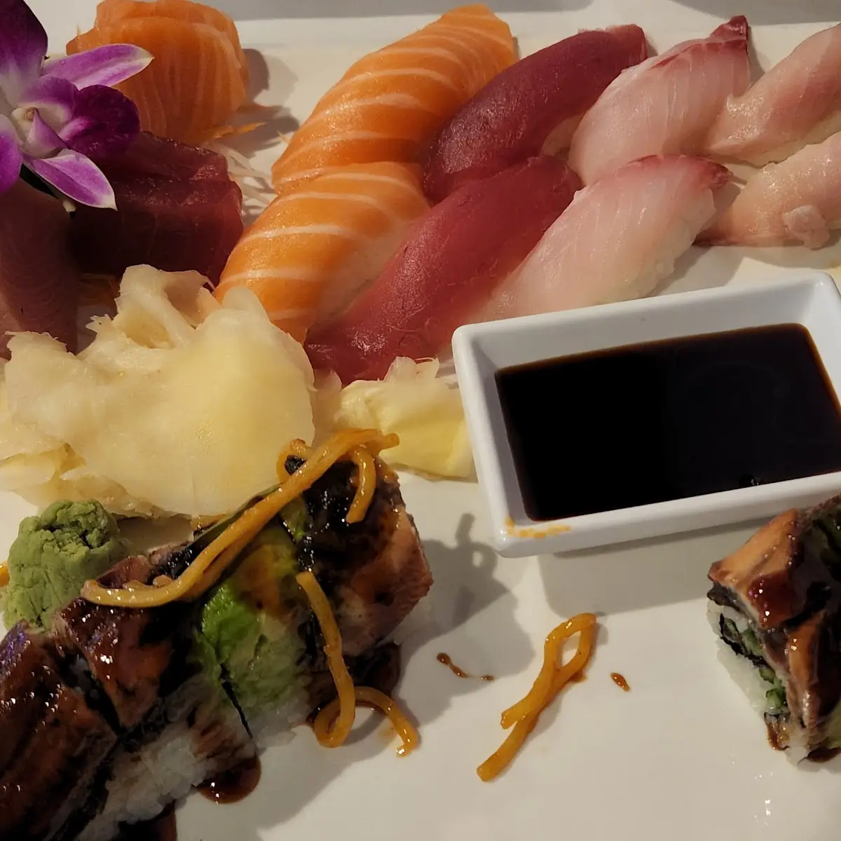 Sushi Sashimi with Special Rolls
