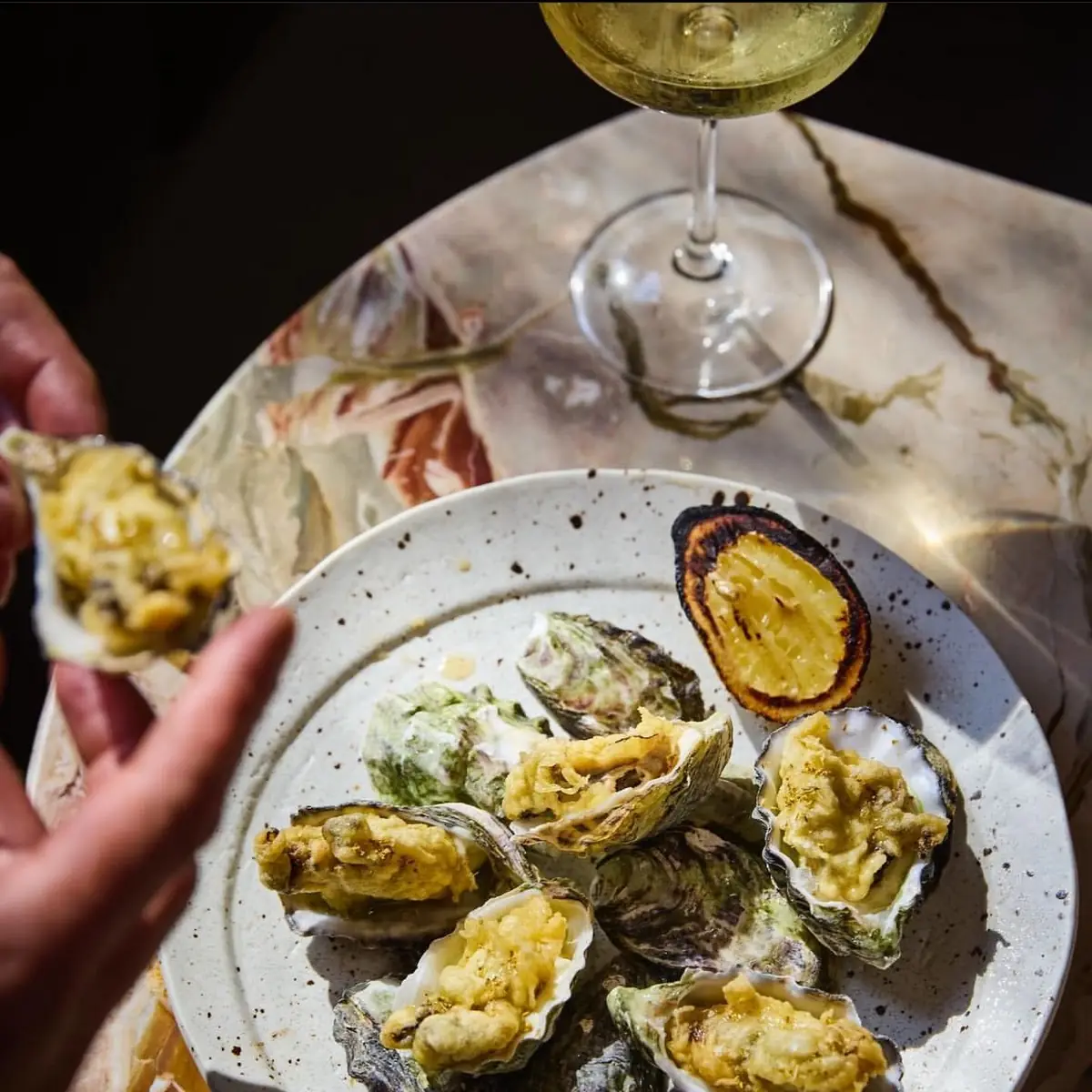 Oysters Rockefeller