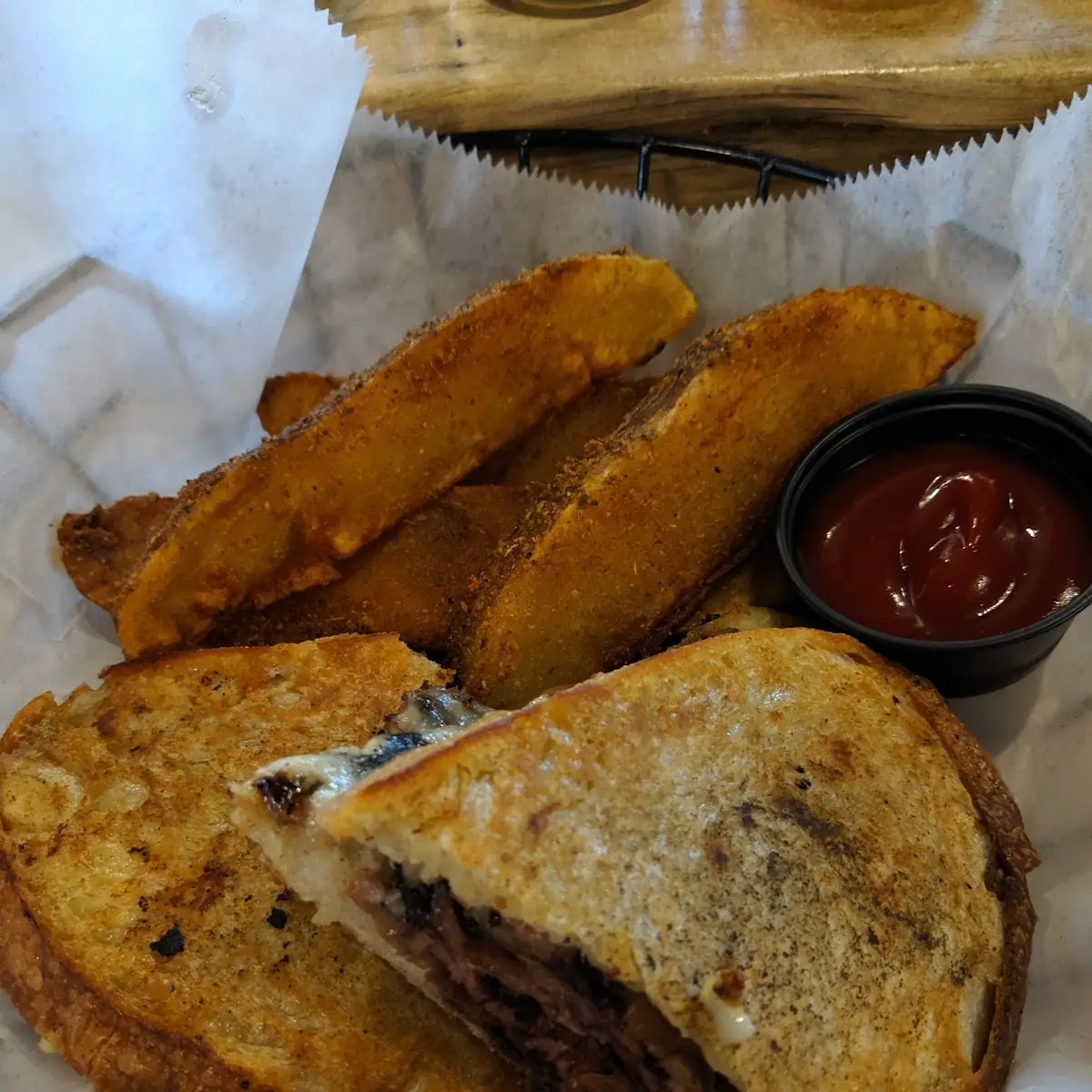 Grilled Cheese and Fries