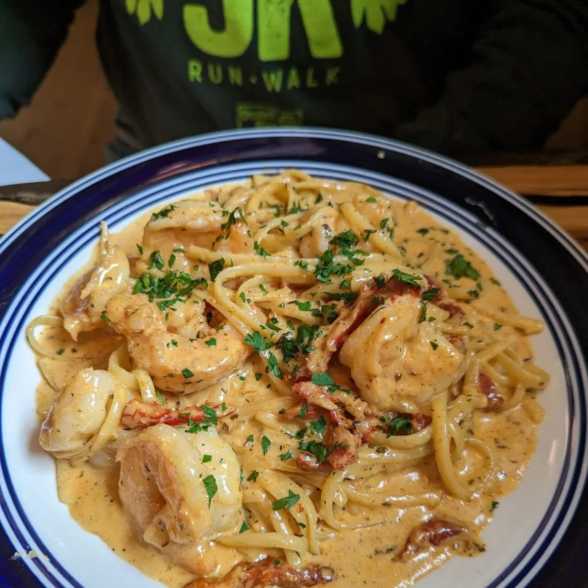 Spicy Shrimp Alfredo