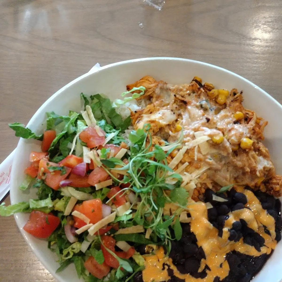 Chicken Black Bean Salad Bowl
