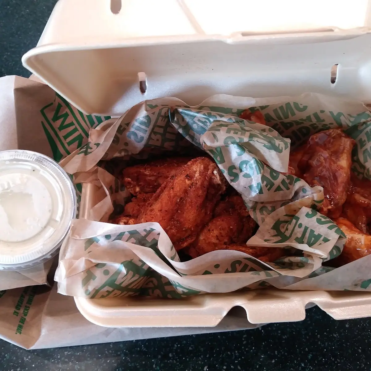 Louisiana Rub Wings