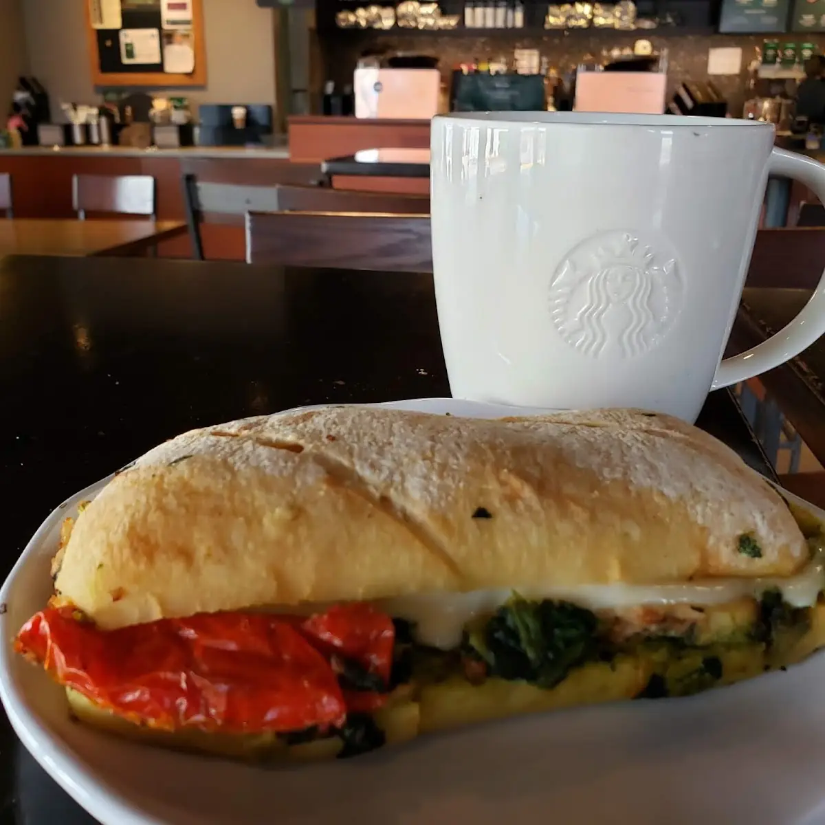 Egg Pesto & Mozzarella Sandwich