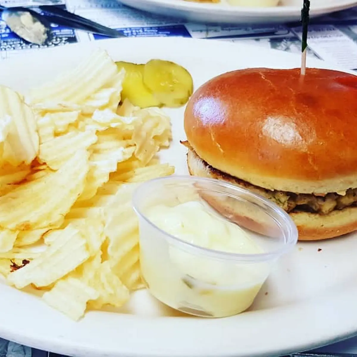 Crab Cake Sandwich