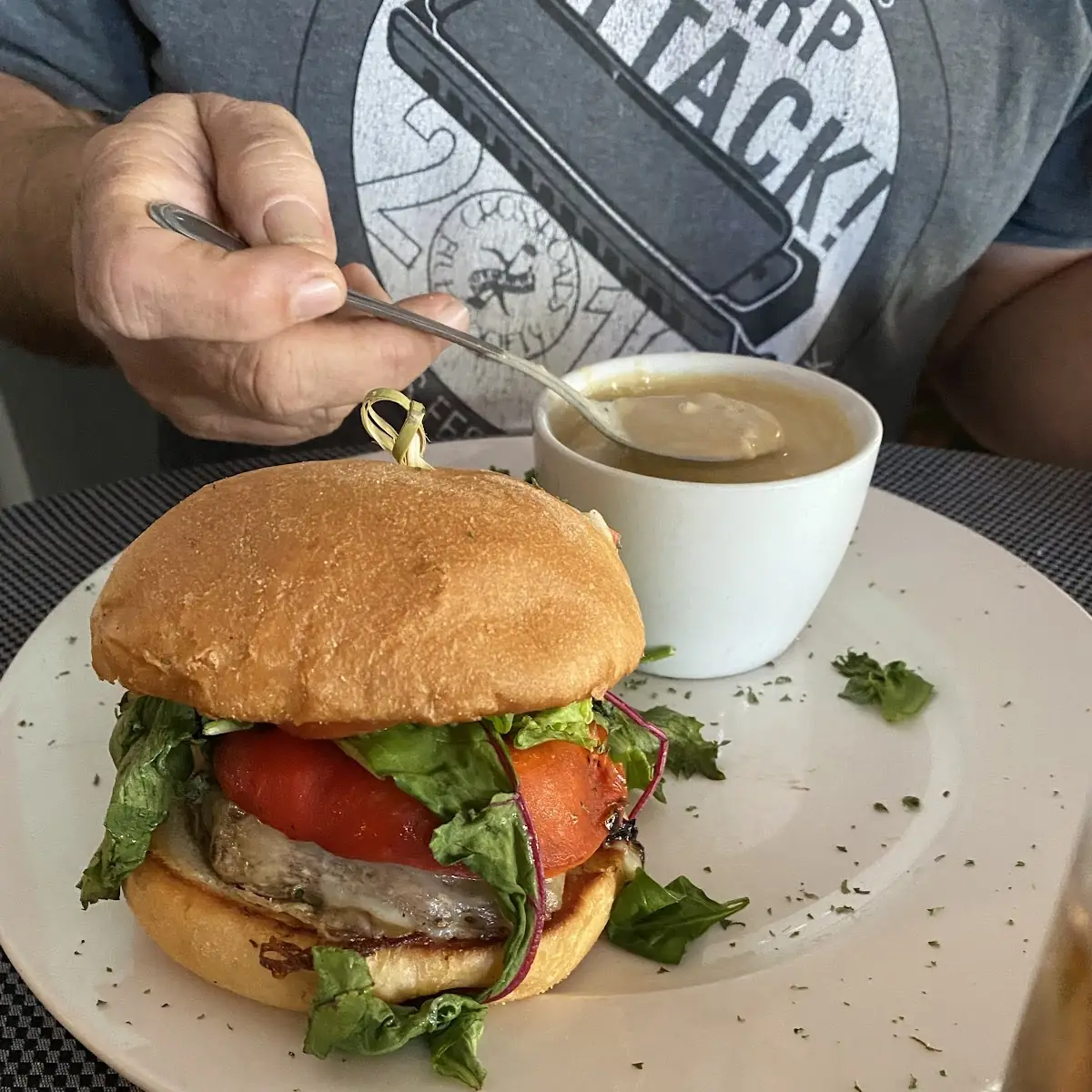 Chicken Vegetable Sandwich