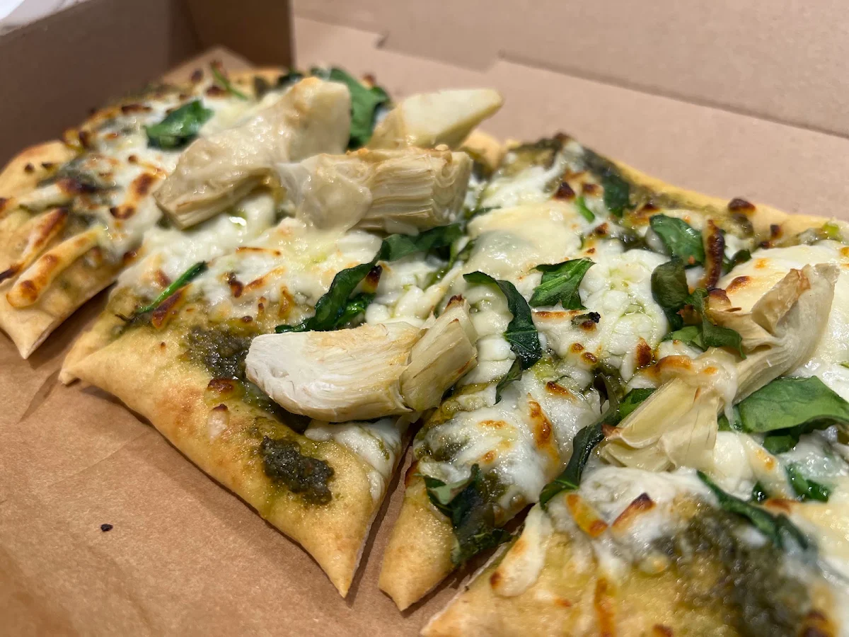 Spinach Artichoke Flatbread