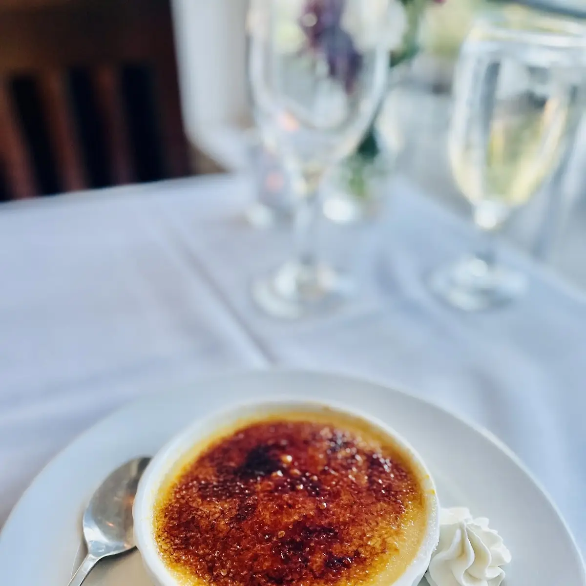 Blood Orange Creme Brulee