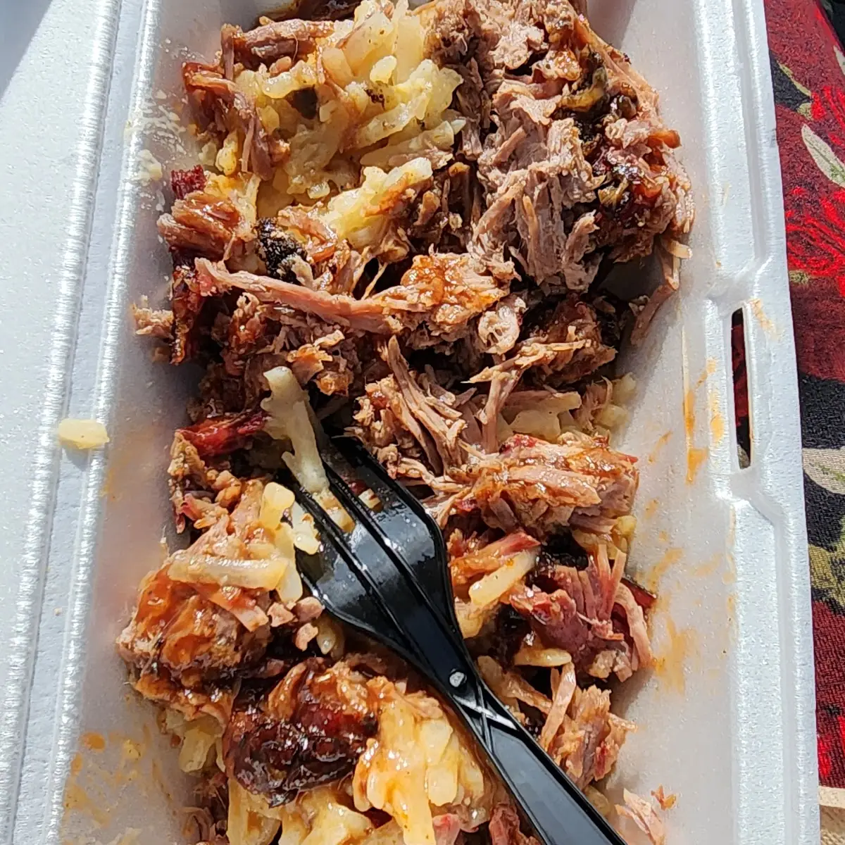 Smoked Pulled Pork Macaroni and Cheese