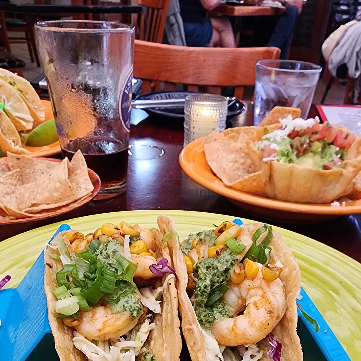 Shrimp Taco Soft Chicken Quesadilla