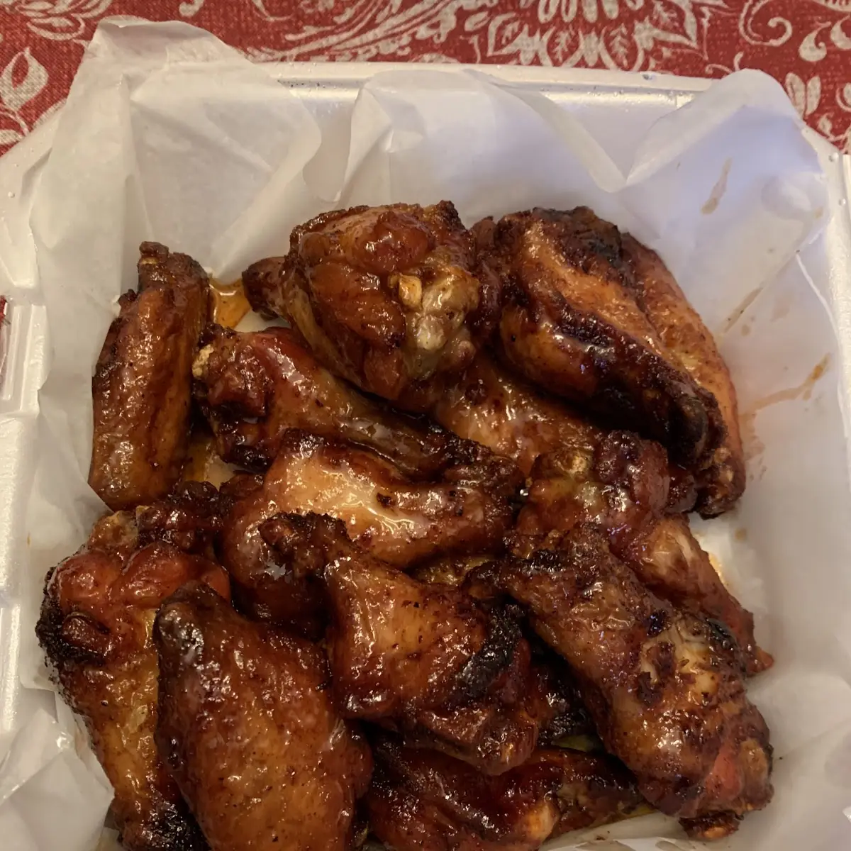 Sweet & Spicy Chicken Wings