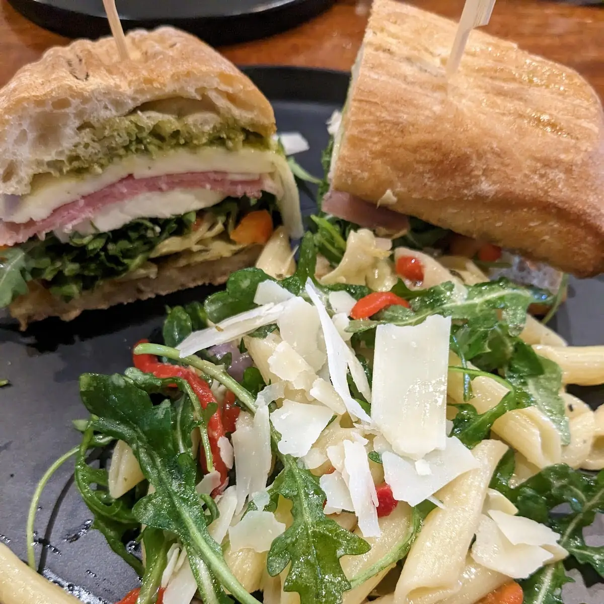 Antipasto Mozzarella Sandwich