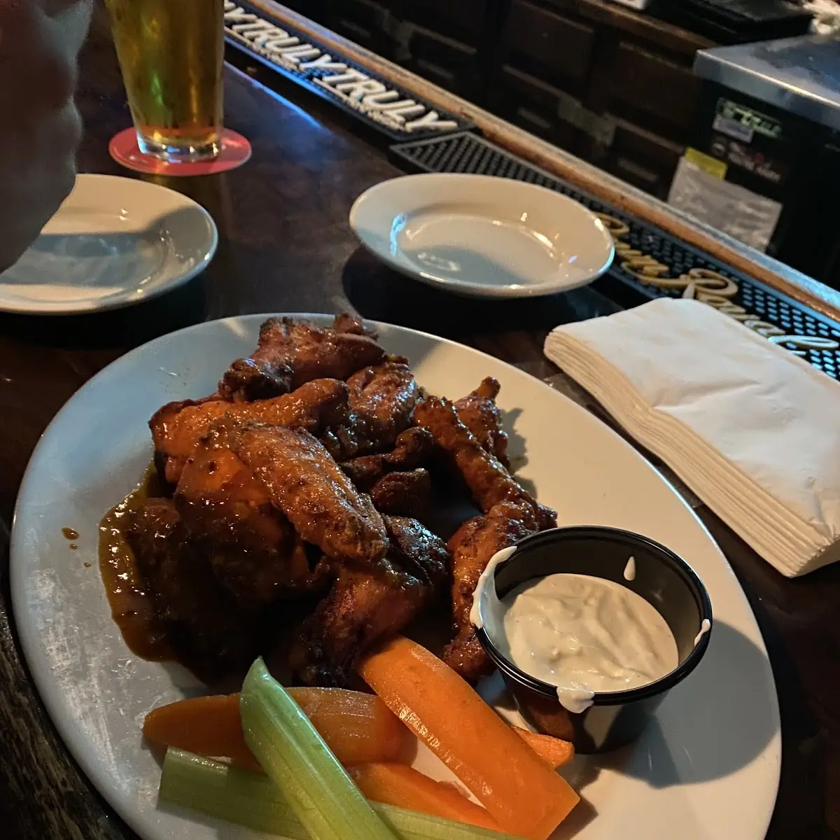 Buffalo Wings with Dipping Sauce