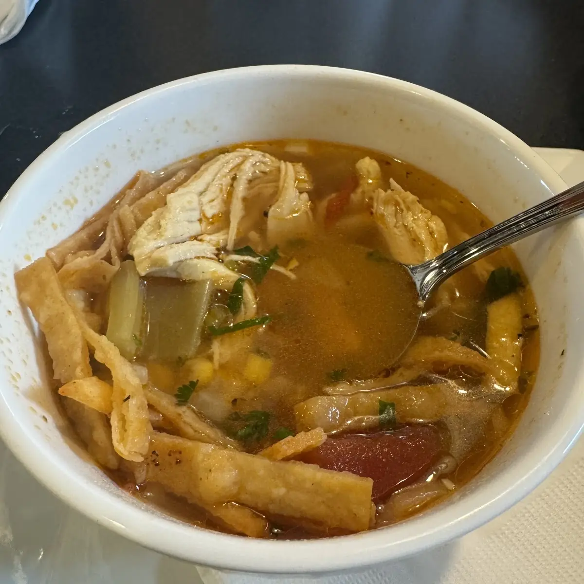 Chicken Tortilla Cup