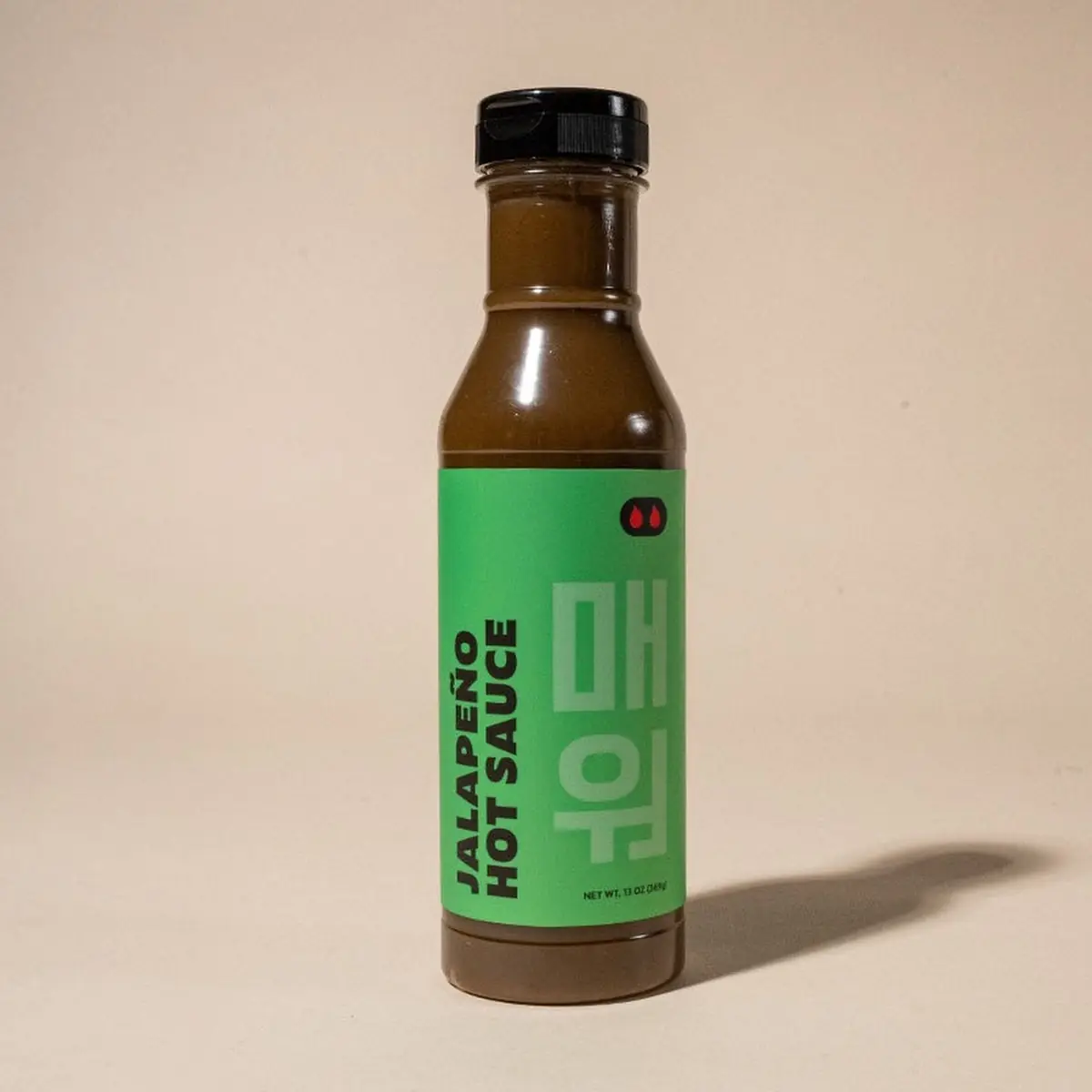 Jalapeno Hot Sauce Bottle