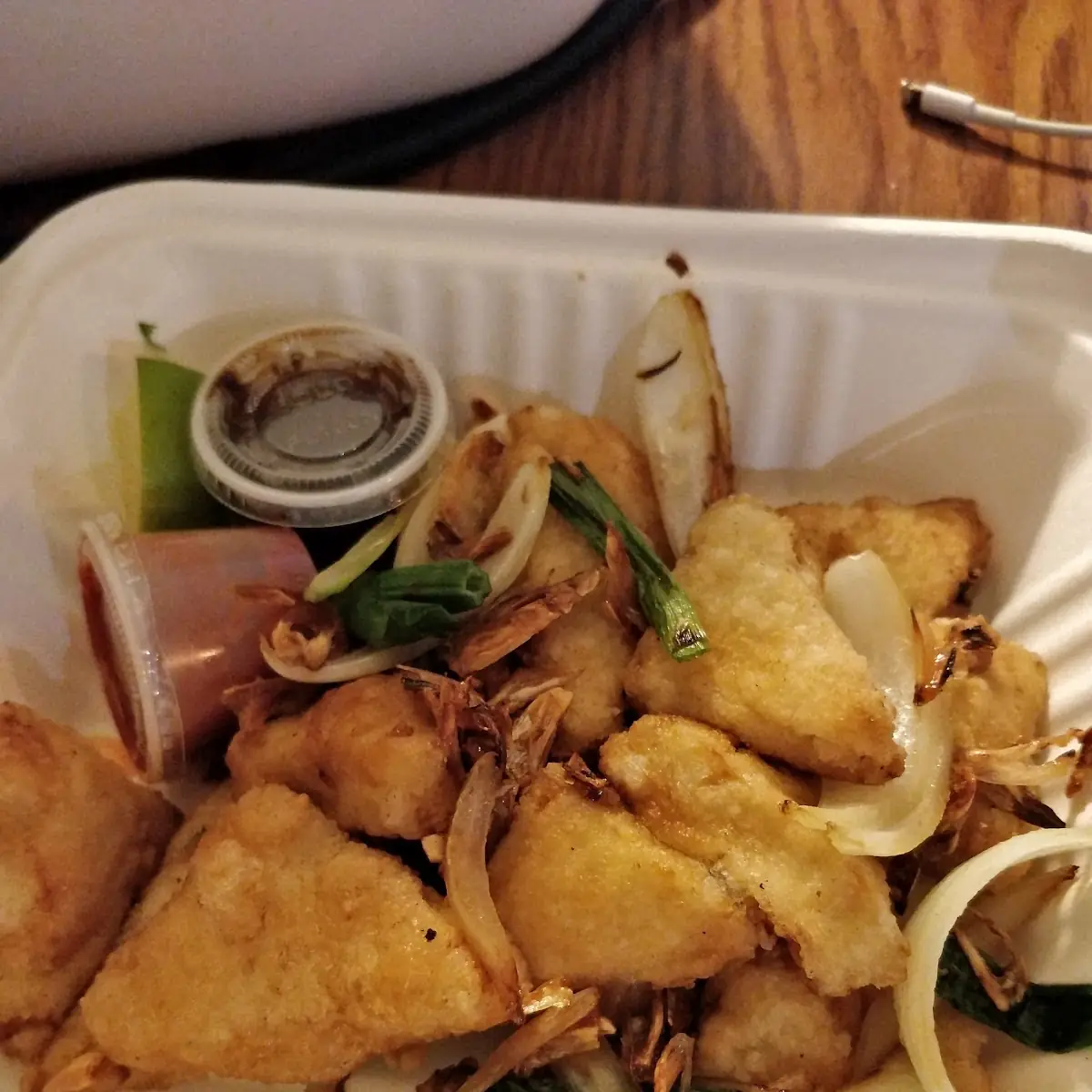 Fried Tofu - Dau Hu Rang Muoi