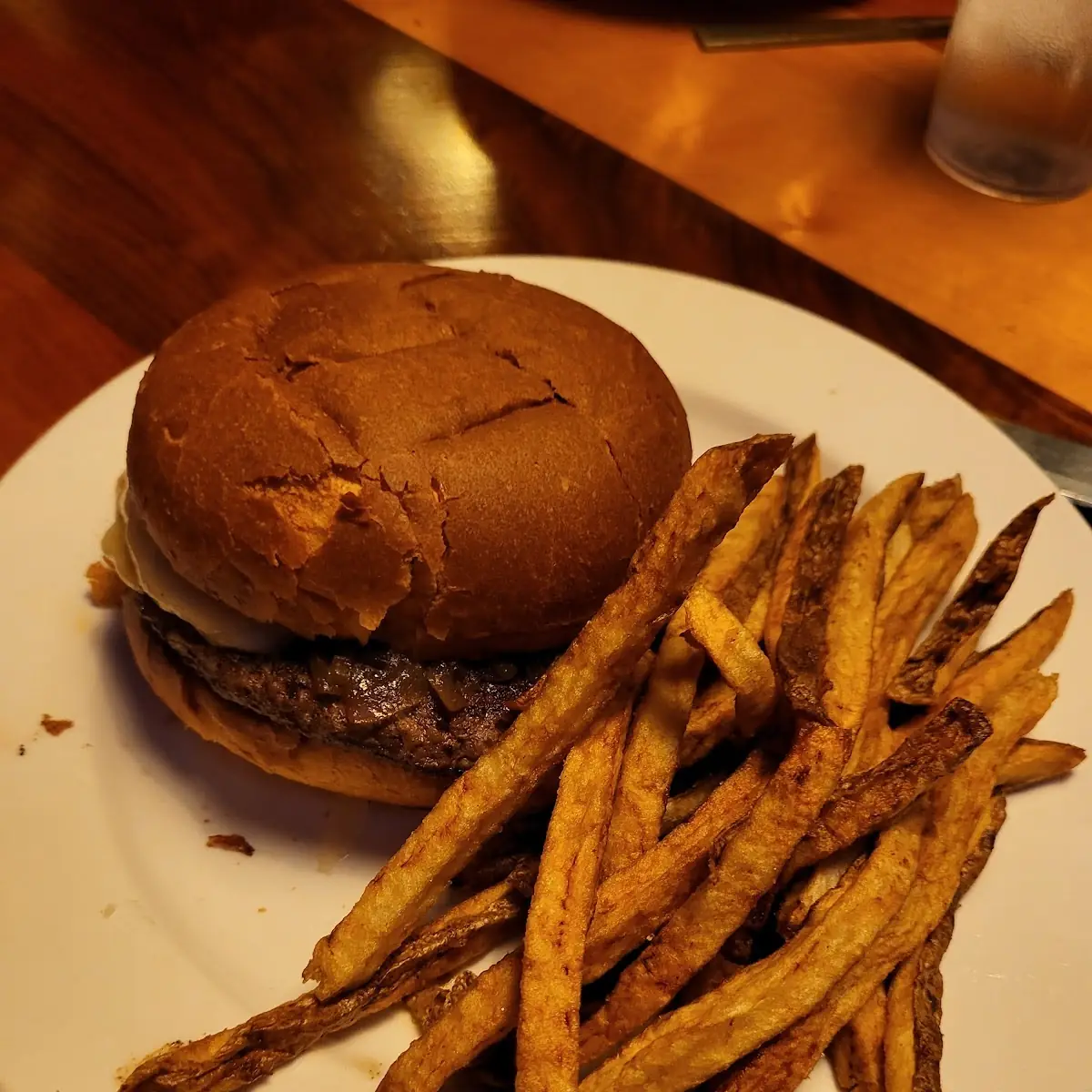 French Onion Cheeseburger