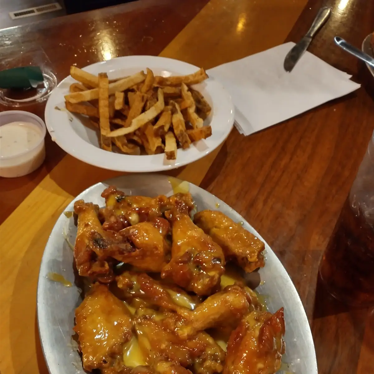 Honey Mustard Chicken Wings