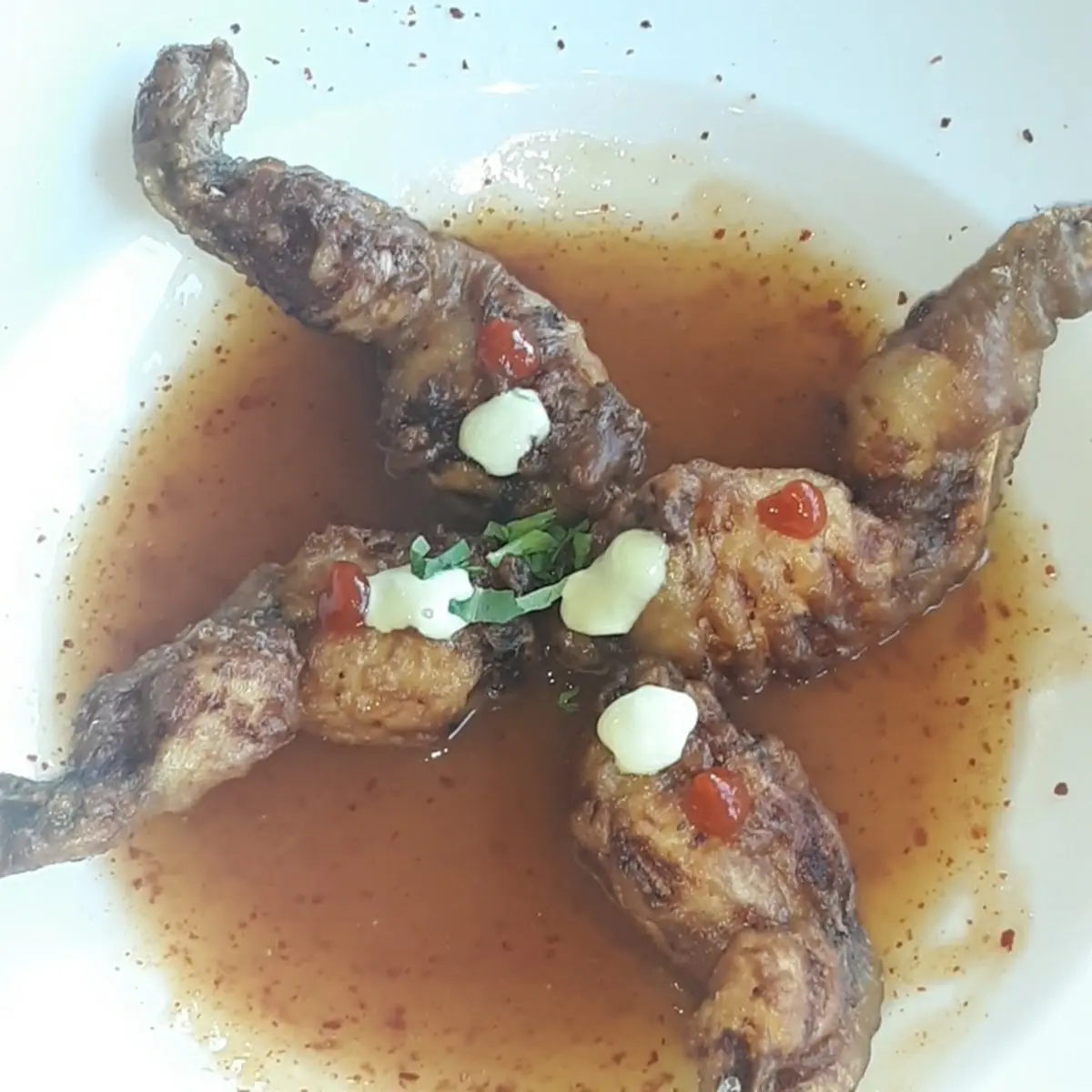 Frog Leg Tempura