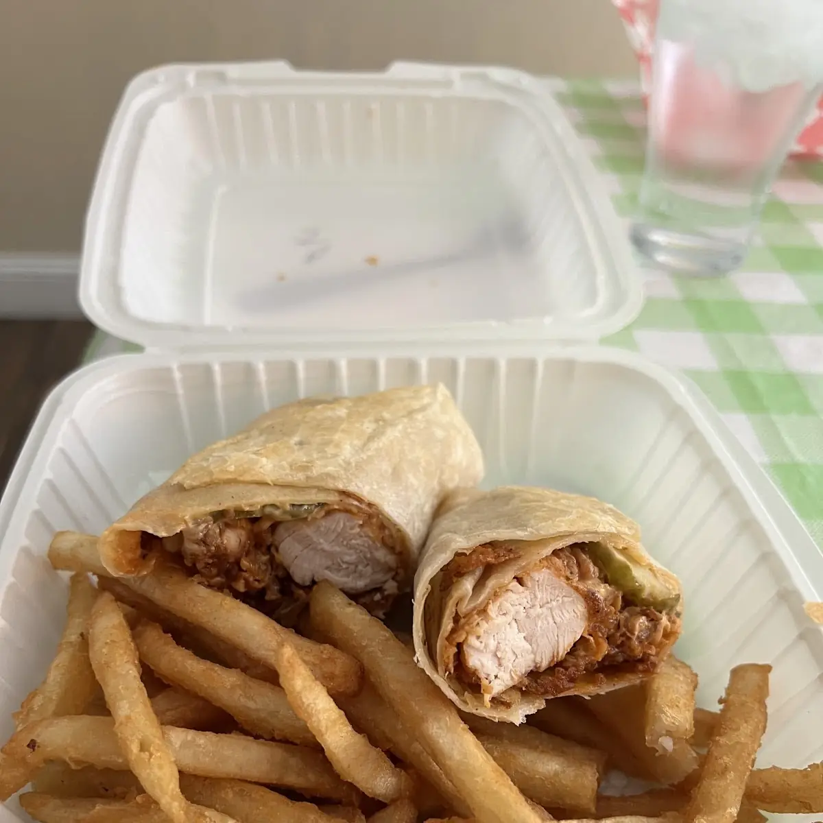 Chicken Wrap Hot