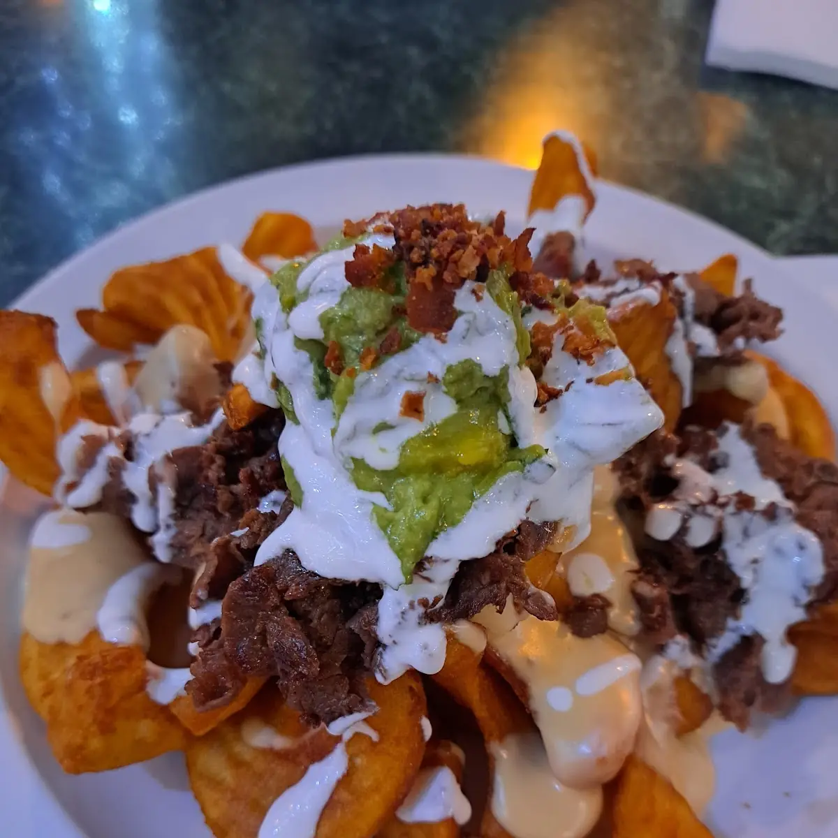 Irish Nachos with Steak