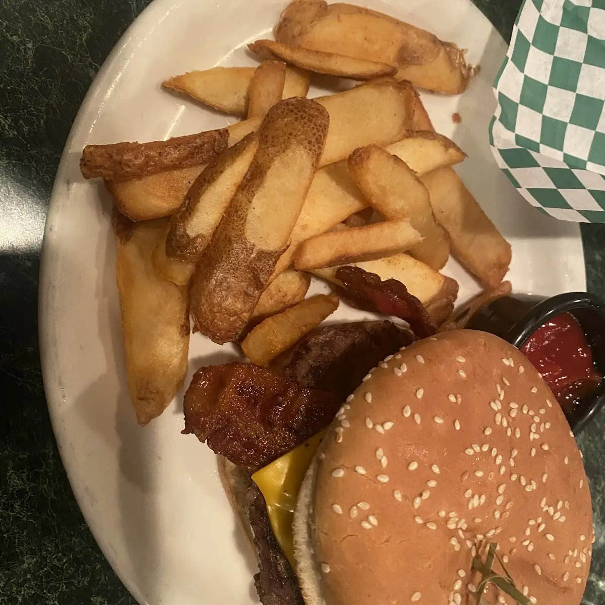 Western Bacon Cheeseburger