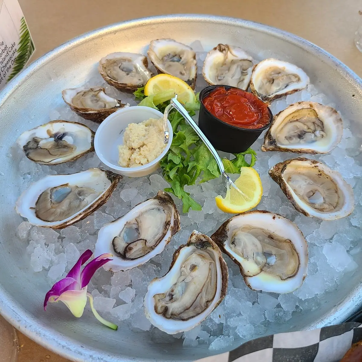 Oysters on the Half Shell