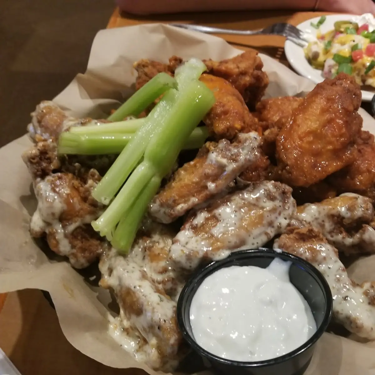Old Bay Dry Rub Wings