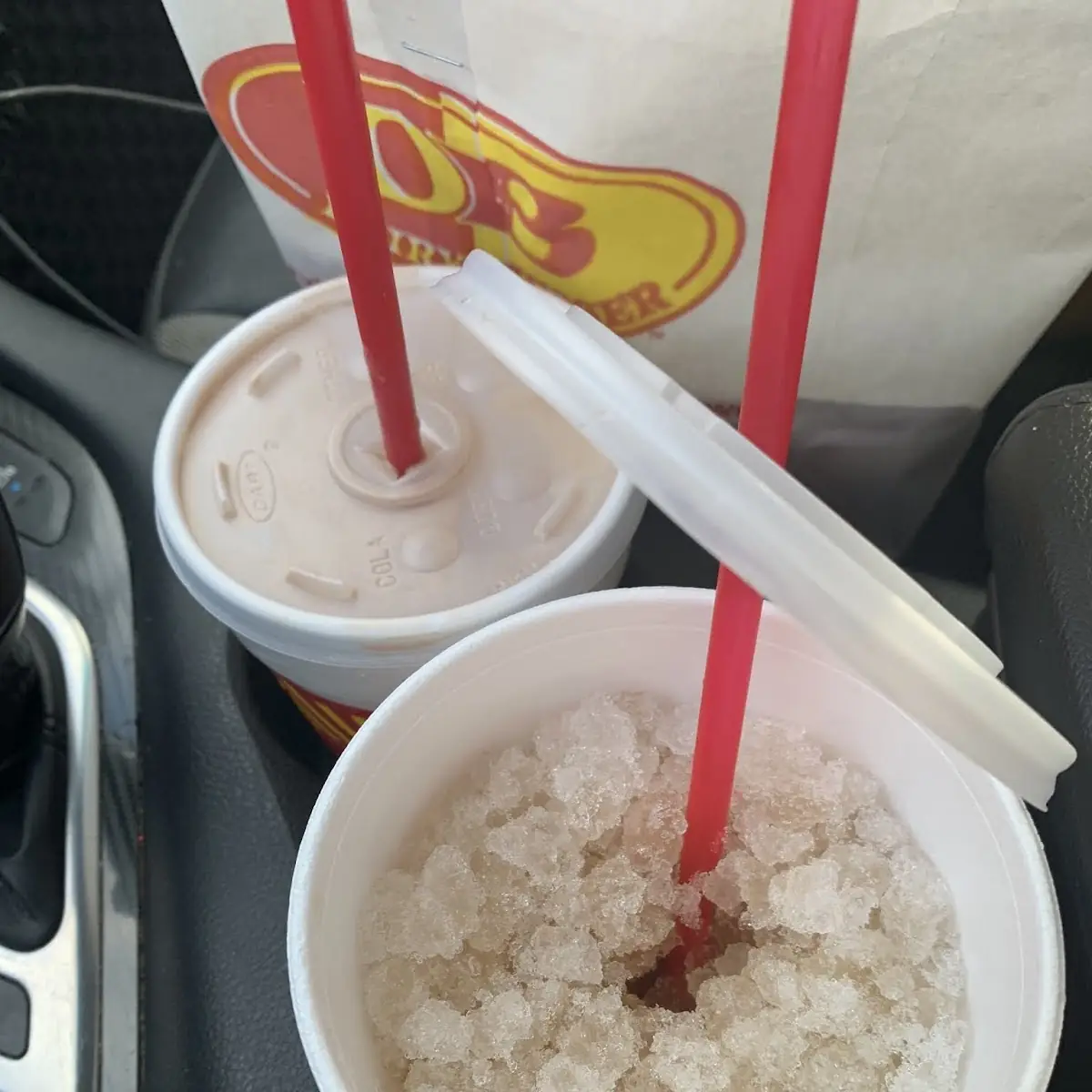 Sweet Ice Tea and Chocolate Shake