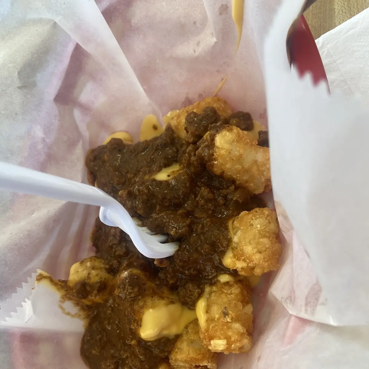 Chili Cheese Tots