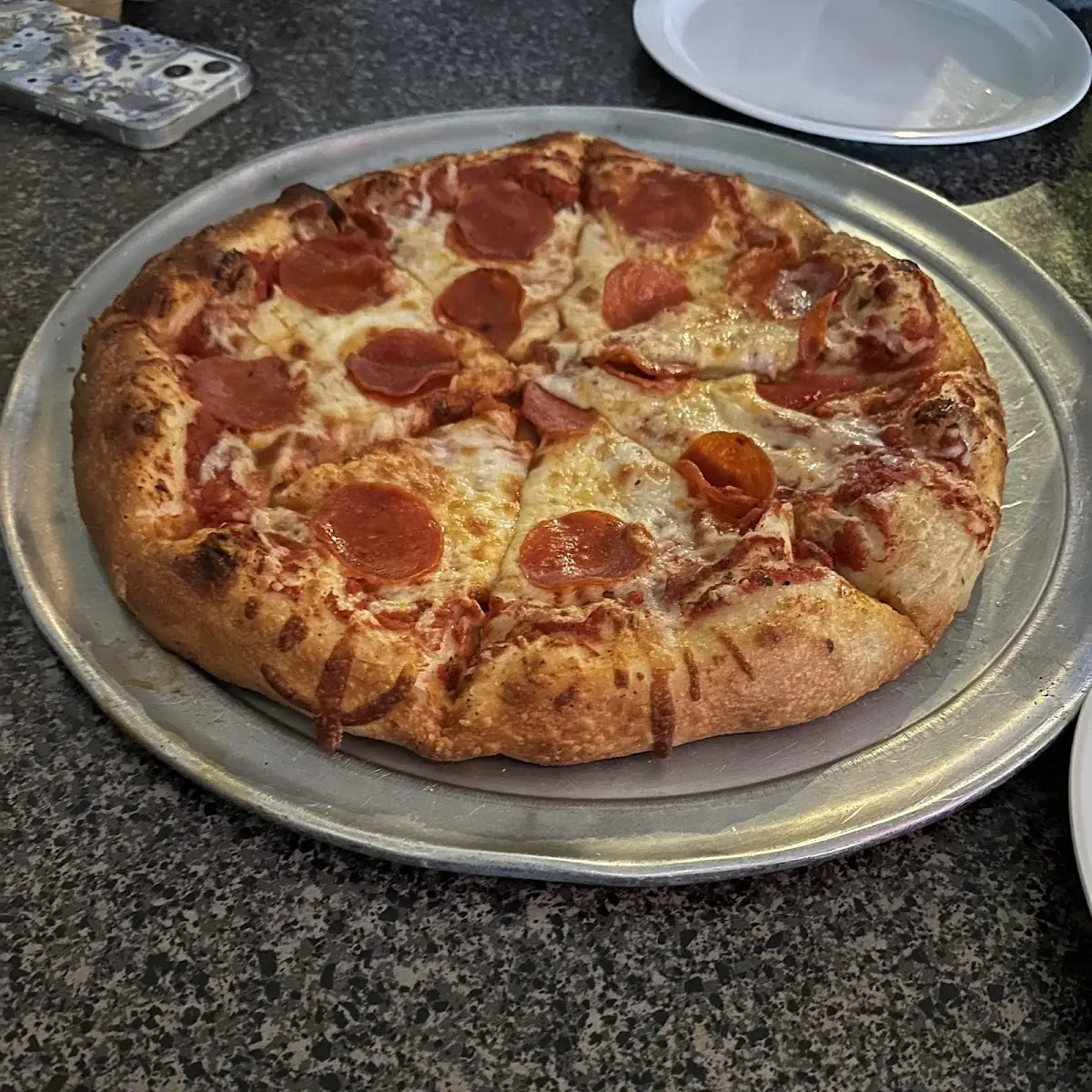 Pepperoni and Sausage Pizza