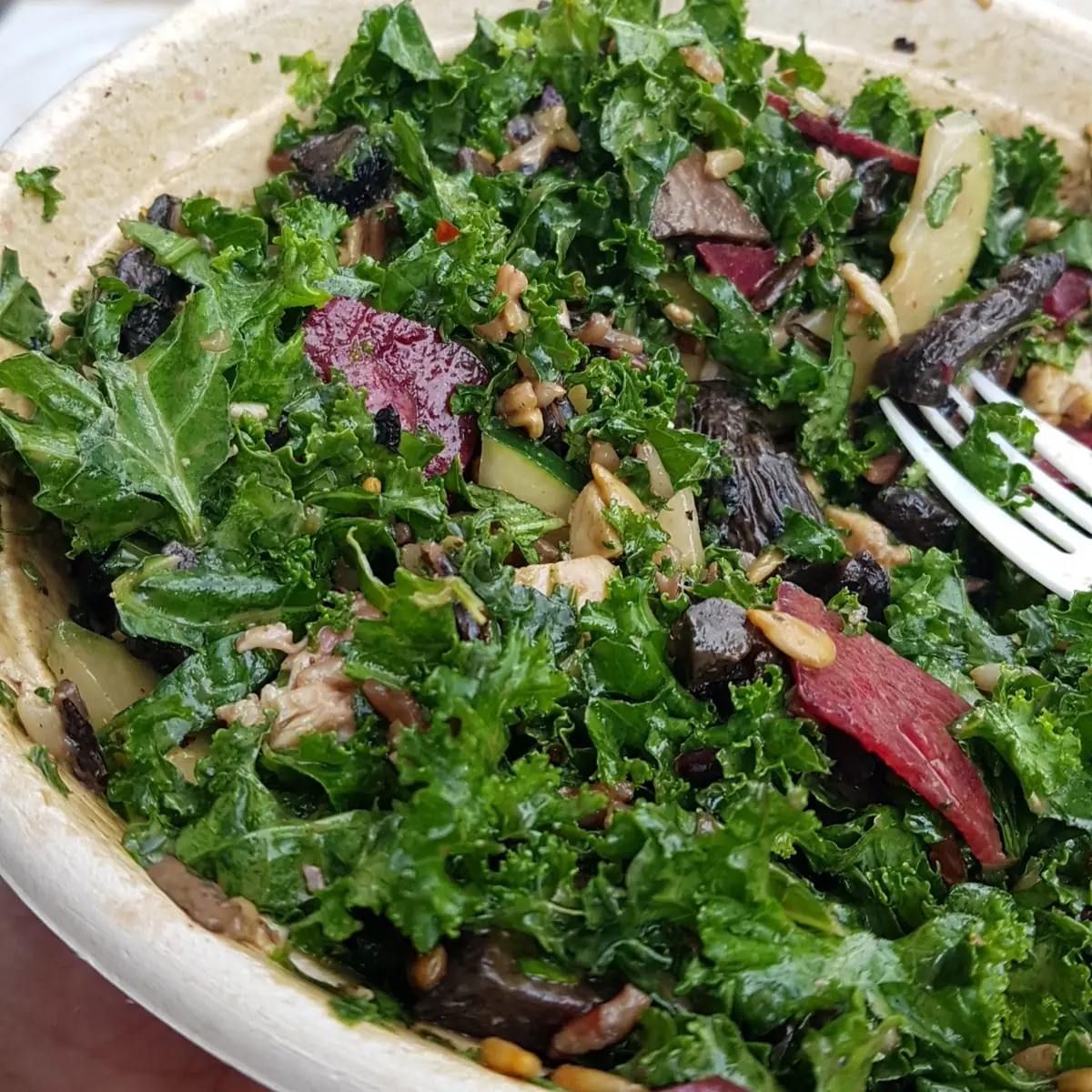 Kale Caesar Salad