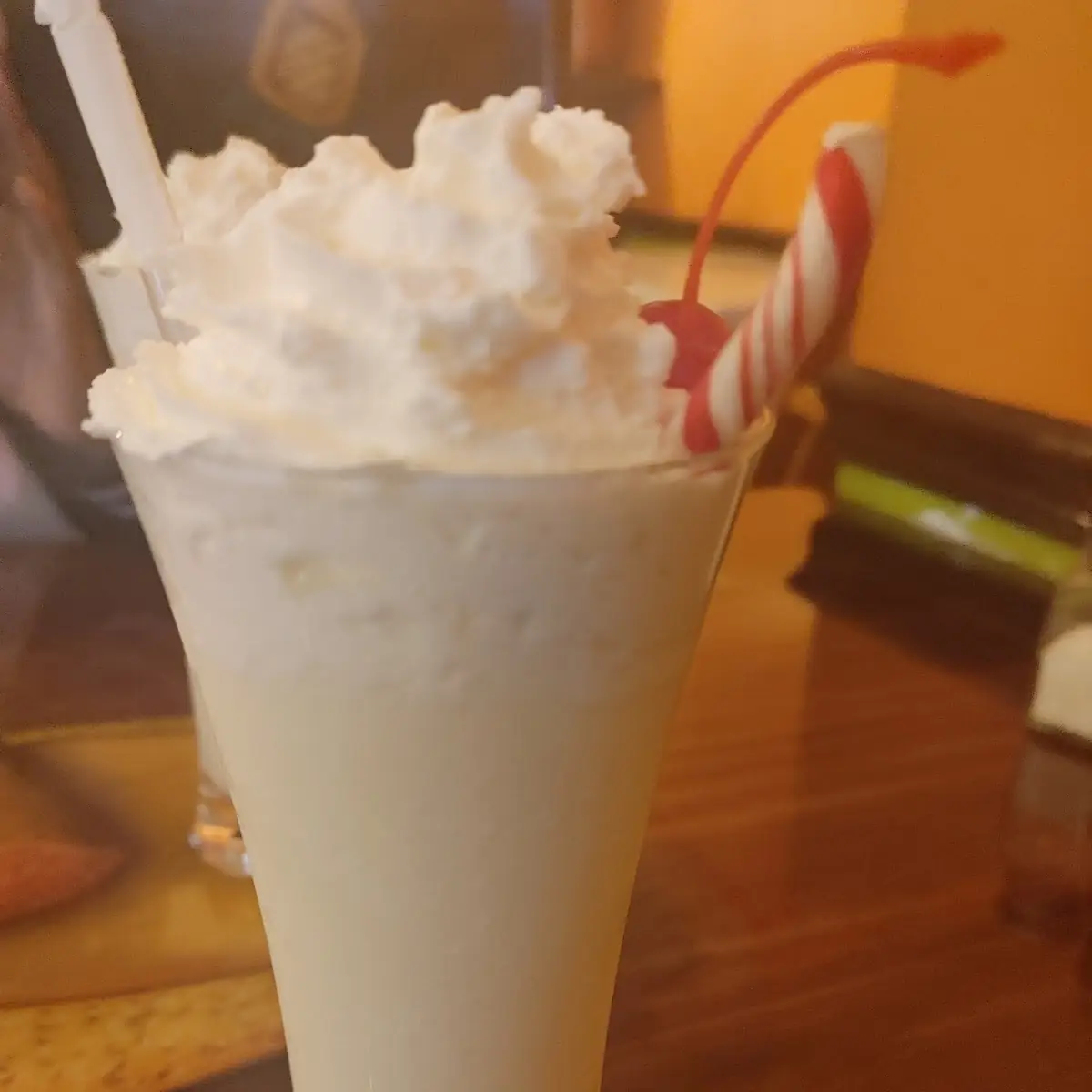 Pina Colada Smoothie with Peppermint