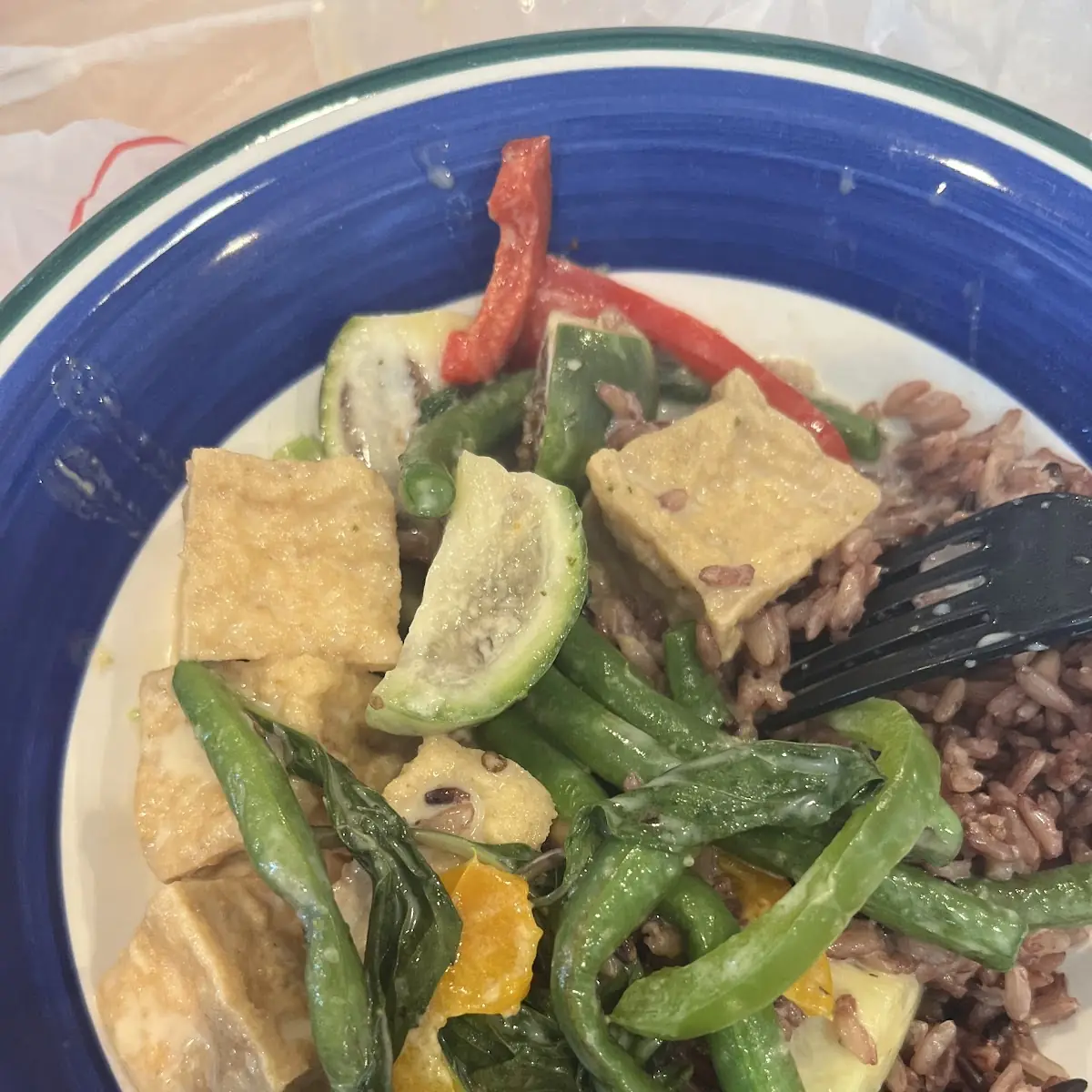 Green Curry with Tofu