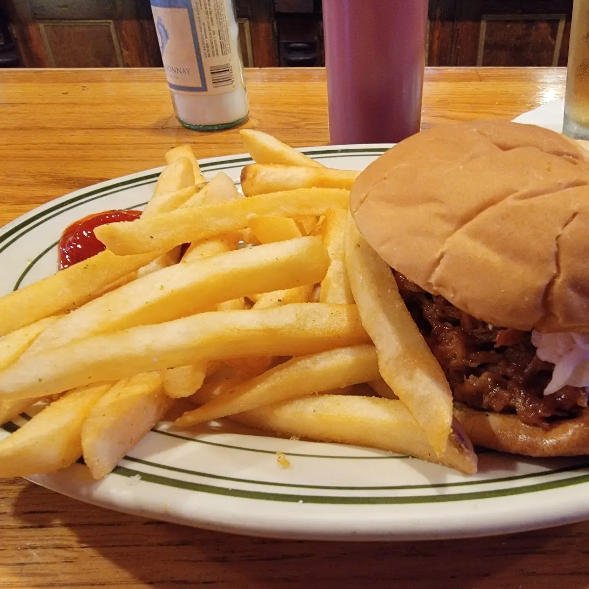 Hogwhacker Pulled Pork Sandwich