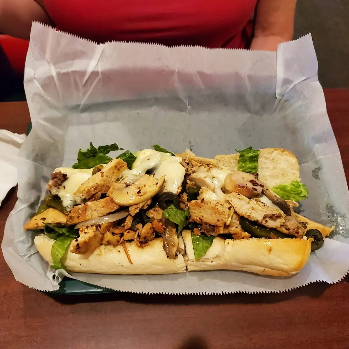 Chicken Philly Cheese Steak