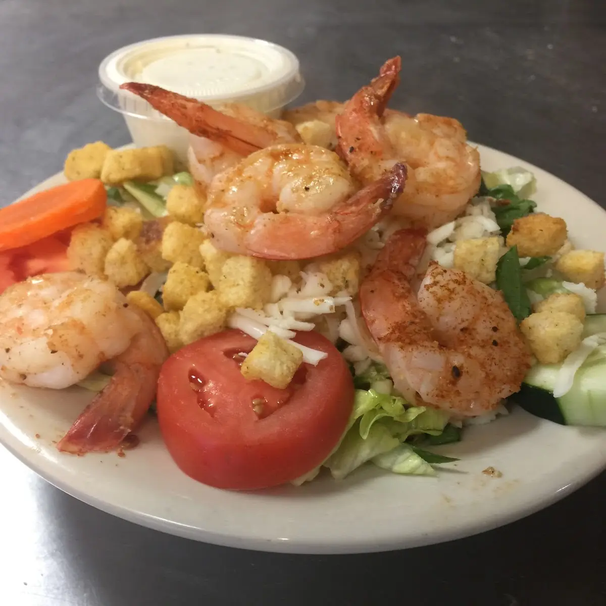 Grilled Shrimp Salad