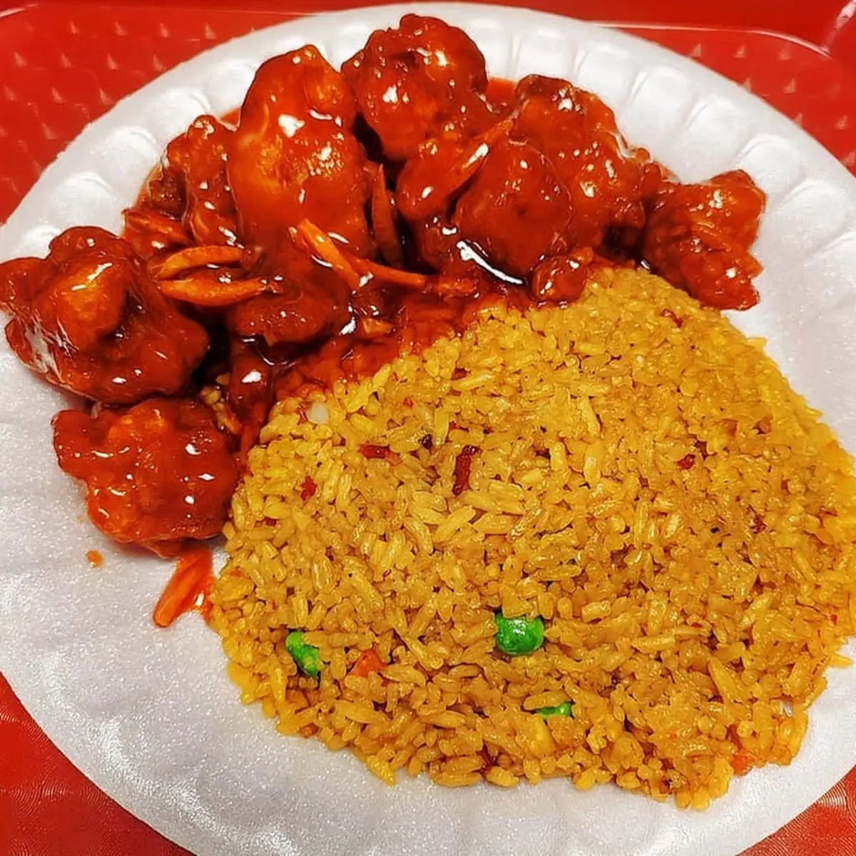 Fried Chicken with Egg