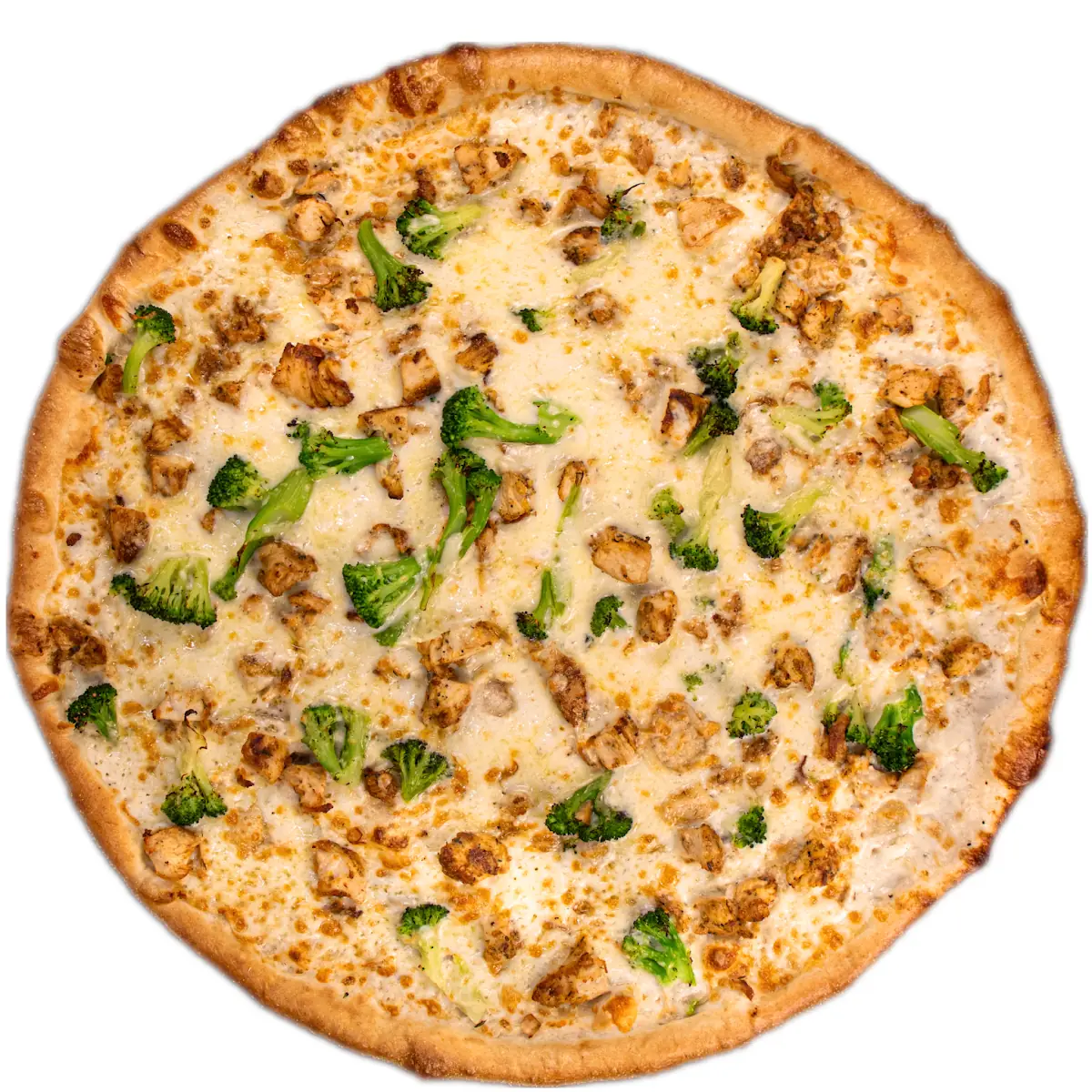 Chicken Alfredo Pizza