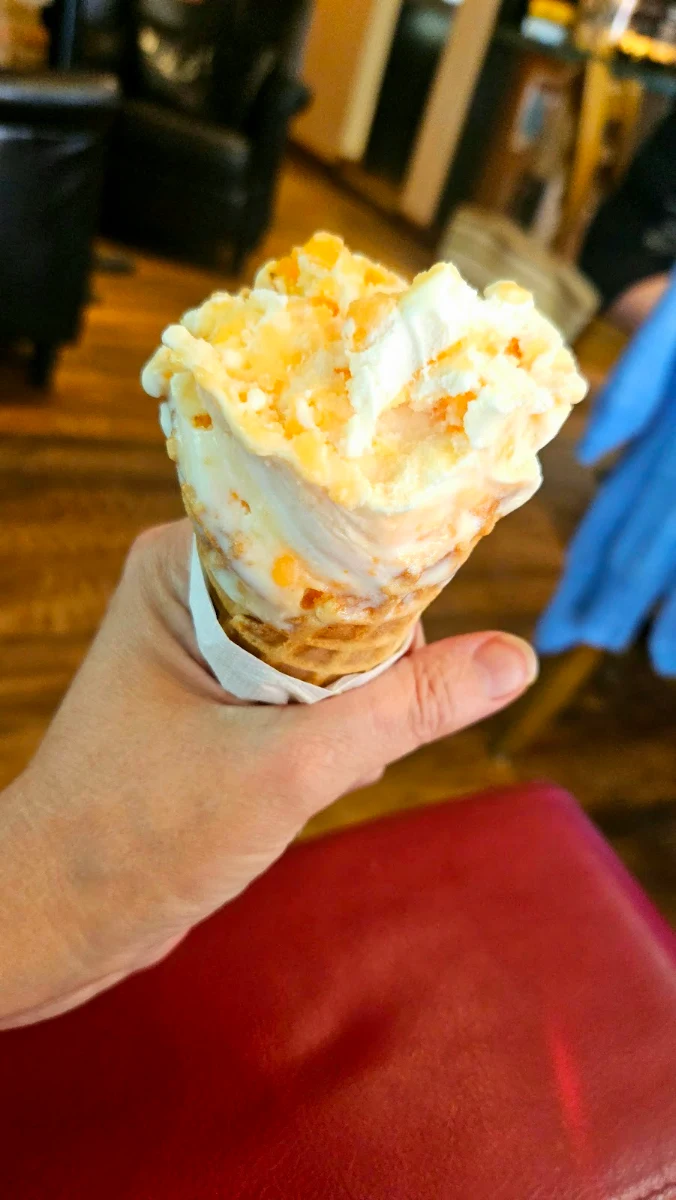 Reamsicle Waffle Conec, Colossi's Coffee House