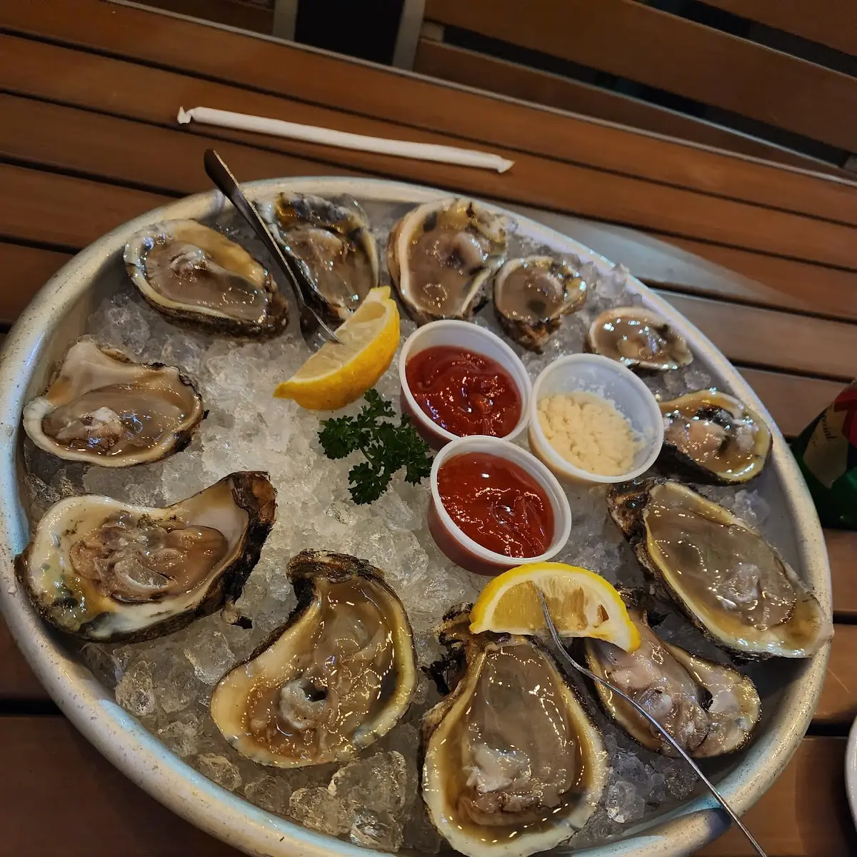 Atlantic Oysters on the Half Shell