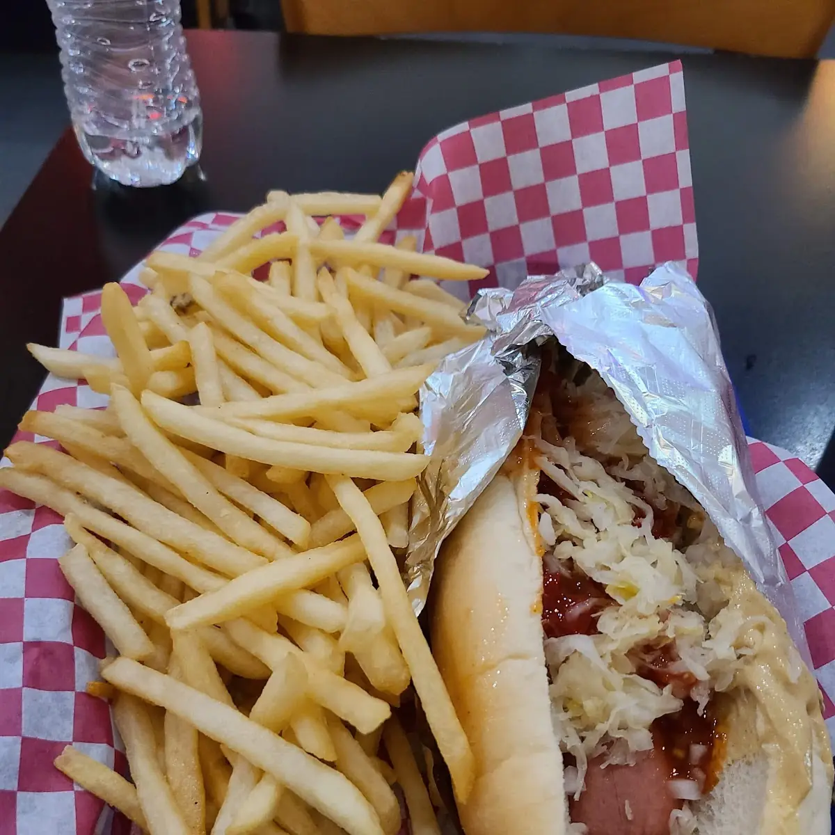 Classic Hot Dog and Fries