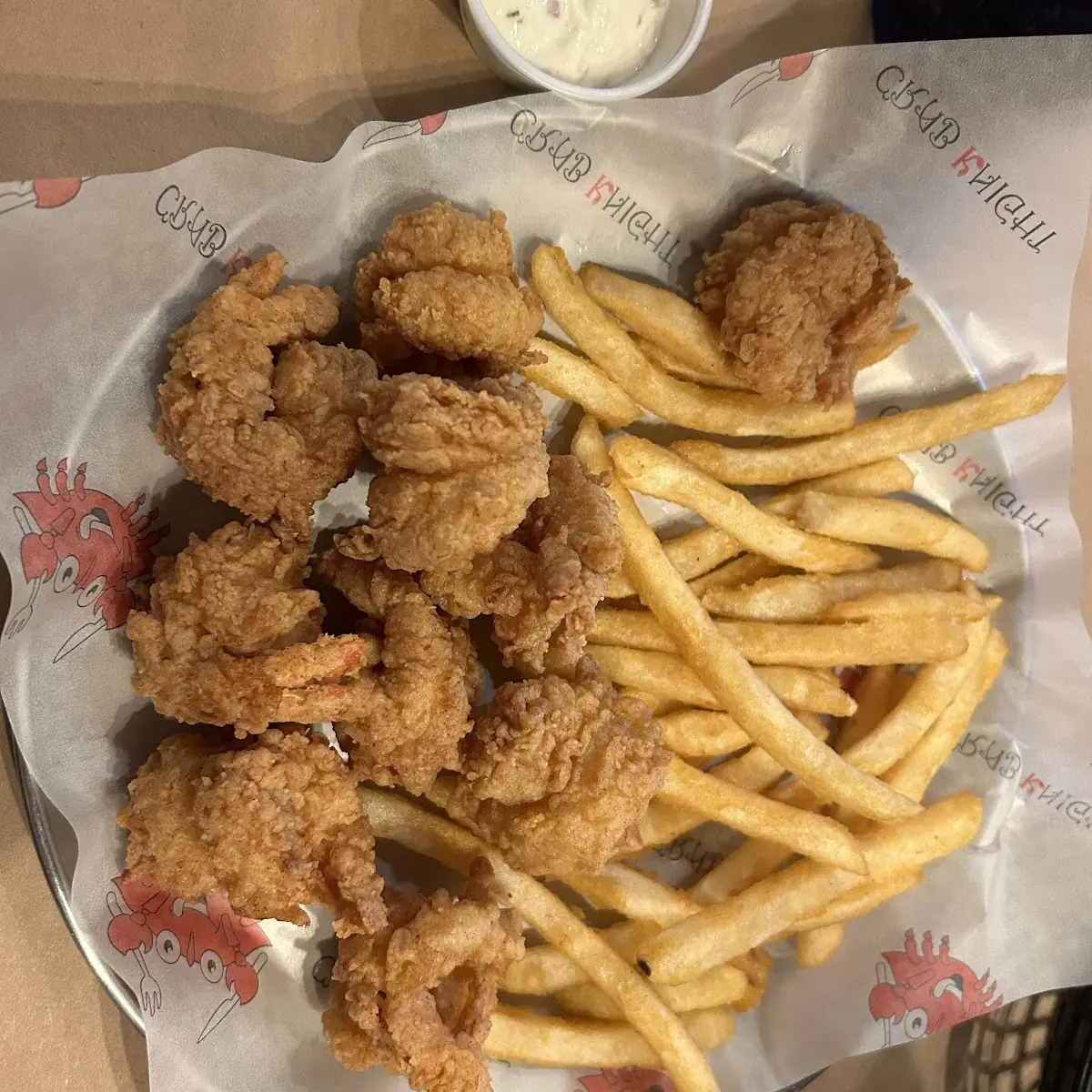 Fired Shrimp Basket 10