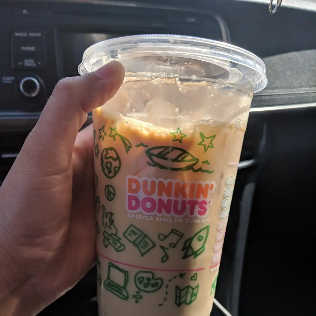 Iced Vanilla Latte