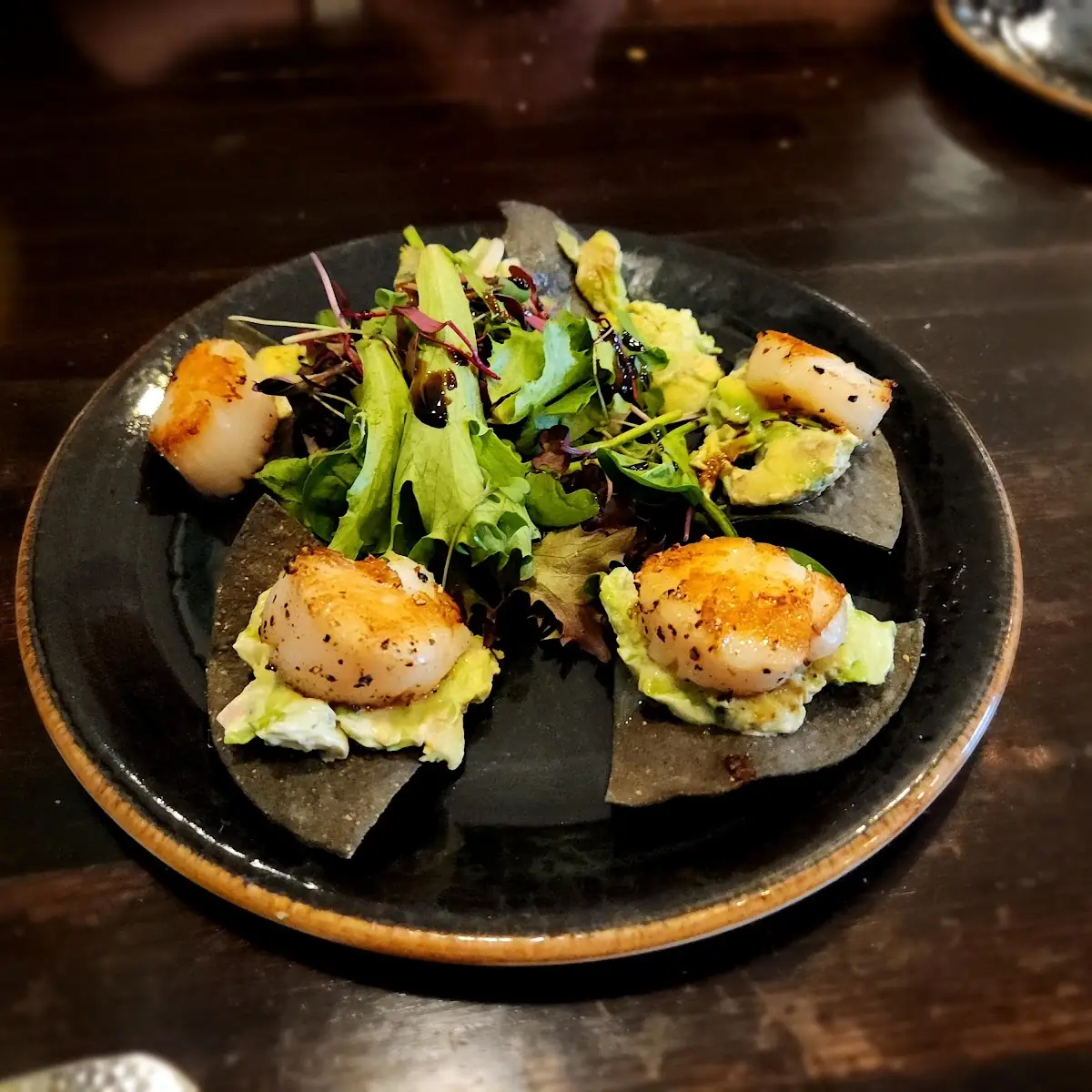 Grilled Sea Scallops