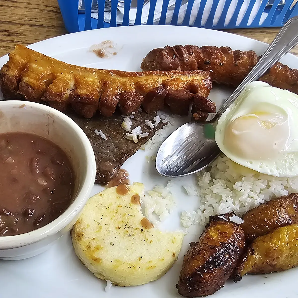 Bandeja Paisa Typical Colombian Platter